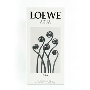 【LOEWE 羅意威】西班牙知名品牌，展現品牌獨創的精細巧思 AGUA ELLA 羅威之水女性淡香水100ML