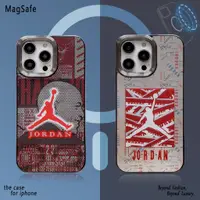 在飛比找蝦皮購物優惠-潮酷磁性喬丹 tpu 手機殼兼容 iPhone x xr x