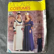 McCalls Sewing Pattern 9427 Sz L-XL Renaissance Maiden Dress Costume Theater