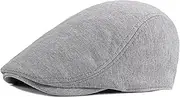 [HAMKVBPR] Men's Beret Hats Men's Beret Simple Duck Tongue Cap Knit Cap Forward Cap Mens Hat Flat Cap
