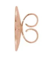PAIR Jumbo Large 10mm 14k Rose Gold Earring Friction Push backs Nuts USA