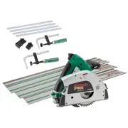 Grizzly Industrial Track Saw Circular Saw Corded 9 Amp 5500 RPM Two Hand Grips