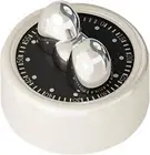 Kitchen Mechanical Timer-Magnetic No Required Round 60 Minutes Visual Countdown