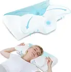 Cervical Pillow Memory Foam Pillows - Contour Memory Foam Pillow for Neck Pain R