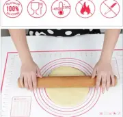 X LARGE Silicone Rolling Cake Dough Mat Pastry Clay Fondant Baking Sheet 60x40
