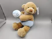 Baby Gund Welcome Baby Boy Plush With Rattle With Tags B5