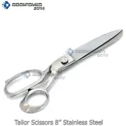 1 Pc Tailor Scissors 8" Sliver Sewing Dressmaking Upholstery Fabric Shears