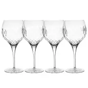 NEW Luigi Bormioli Diamante Gin Glass Set 4pce