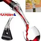 Red Wine Bottle Aerator Decanter Aerating Pourer Spout Set Accessory AU