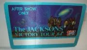 The Jacksons Victory Tour Backstage Pass 1984 Original Otto Cloth Michael Blue
