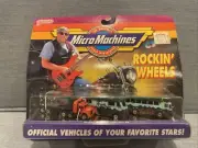 Micro Machines 1991 Rockin Wheels #8 Cycle Sleeper, Motor Home & Tour Bus