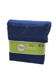 CircoDark Blue Navy Solid FULL Sheet Set Cotton BL 225 Thread Count Kids
