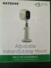 Arlo Indoor/Outdoor camera Mount Arlo & Arlo Pro Compatible White ONLY MOUNT