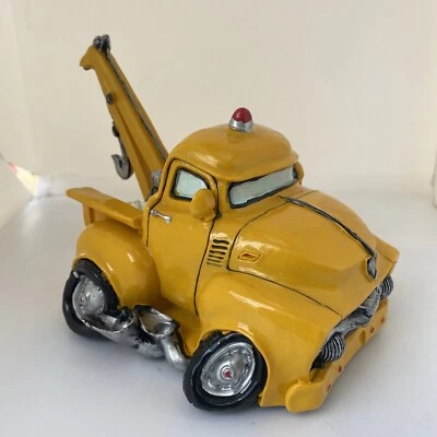 Yellow Tow Truck Money Box Piggy Bank Children's Kids Boys Birthday Gift Present