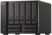 QNAP TS-h973AX-8G 9 Bay Desktop NAS Enclosure - 8 GB RAM, AMD Ryzen Quad-Core, 2