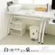 『居傢樂』白吉林8mm強化玻璃電腦桌(副桌)無鍵盤架 書桌 辦公桌 會議桌 工作桌 OA桌 寫字桌