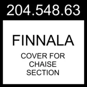 IKEA FINNALA Cover For Chaise Section Gunnared Beige 204.548.63