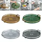 Nordic Style Serving Tray Platter with Handle Vanity Tray Dessert Tray for