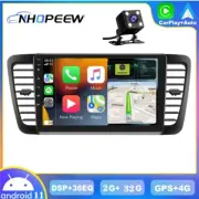 32G For 03-09 Subaru Legacy Outback Stereo Radio Carplay Android Auto Head Unit