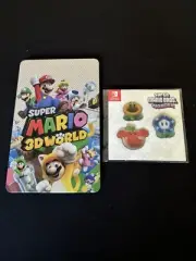 Super Mario 3D World + Bowser's Fury Steelbook + Pin Set Nintendo Switch NS