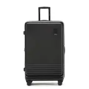 Tosca Horizon Front Lid Opening Trolley Suitcase 31" Large - Black
