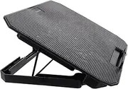FONDOTIN 1pc Notebook Cooler Laptop for Cooling Notebook Stand Gaming Computer Cooler Practical Computer Cooler Radiator Fans Adjustable Notebook Computer Cooler Abs Black