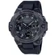 CASIO卡西歐 G-SHOCK 太陽能x藍牙連線 多功能雙顯腕錶 GST-B400BB-1A