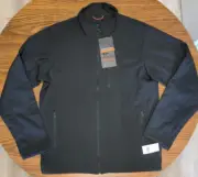 Hawke & Co. Gray Pro Series Performance Soft Shell Zip Front Jacket Men's LT NWT