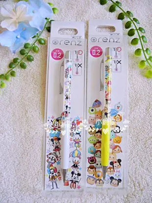 日本迪士尼 ✨ ORENZ tsum tsum Q版 米奇 米妮 玩具總動員 疊疊樂 自動鉛筆 自動筆 筆 小爵貓