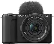 Sony Alpha ZV-E10 II APS-C Mirrorless Video Camera with 16-50mm f/3.5-5.6 Power Zoom (4K60p Video, 4:2:2 10Bit Recording, 26MP, Advanced Digital Stabilization, Real-time Auto Eye Focus)