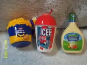 Kraft Mac & Cheese, ICEE & Hidden Valley Ranch Dressing Ornaments