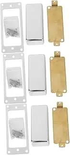 SAFIGLE 3sets Guitar Pickup Frames Pickup Cover Replacement Parts for Electric Guitar 2pcs*3