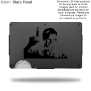 Custom HERBERT WEST Laser Engraved Wallet - Pick A Wallet Color
