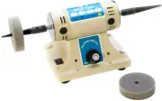 Bench Top Polisher Variable Speed Jewelry Hobby Craft Workshop Buffer Polishing
