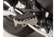 SW-Motech ION footrest kit - Triumph Bonneville/T100 (04-16), Scrambler (05-)., black-silver One Size Black Silver