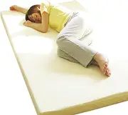 Restile RLRM-5W Floor and Bed Memory Foam Mattress, 2.0 inches (5 cm), Double Size, Storage Band Included