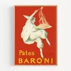 Leonetto Cappiello - Pates Baron Food & Beverage Vintage Wall Art Poster