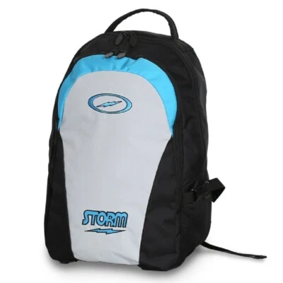 Storm Bowling Ball Company Back Pack Color Black/Blue/Grey