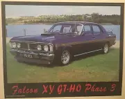 Falcon XY GT-HO Phase 3 In Purple poster