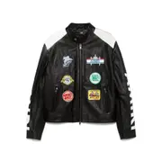 [Amiri] Amiri Patch-detail Jacket 54 IT BLACK