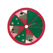 Christmas Memories Quilted Tree skirt