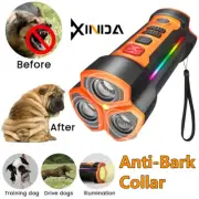 Train Tool 3 in 1 Ultrasonic Stop Repeller Anti Bark Device Dog Barking Control