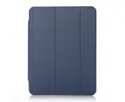 For iPad Air 4th/5th Generation 10.9 Inch Case, Locking Separate Folio Cover - Dark Blue