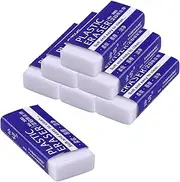 White Erasers, Artist Eraser for Drawing Art Sketching, Pencil Erasers for Kids Bulk Students School Supplies Office (8)