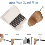 8Pcs Hearing Aid Wax Guard Filters Cerumen Protector For Phonak Health Car To_UU