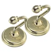 2 Pcs Useful Curtain Holdbacks Tieback Hooks Wall Hat Coat Hangers