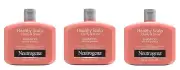 BL Neutrogena Healthy Shampoo Clarify And Shine Pink Grapefruit 12oz- THREE PACK