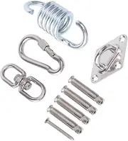 GANAZONO 1 Set Hanging Chair Fixed Hook Durable Accessories for Hammock Hammock and Sandbag Super Strong Anchoring for Secure Mounting