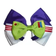 Puppy Bows ~ Buzz lightyear story bow tie dog collar slide accessory (DC31)