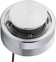50 mm 2 Inch All-Frequency Resonance Speaker, Bass Speaker with Strong Vibration, 1 Piece, with 360 Degree Transmission and Paper-Free Membrane for Computers, Laptops, MP3, MP4